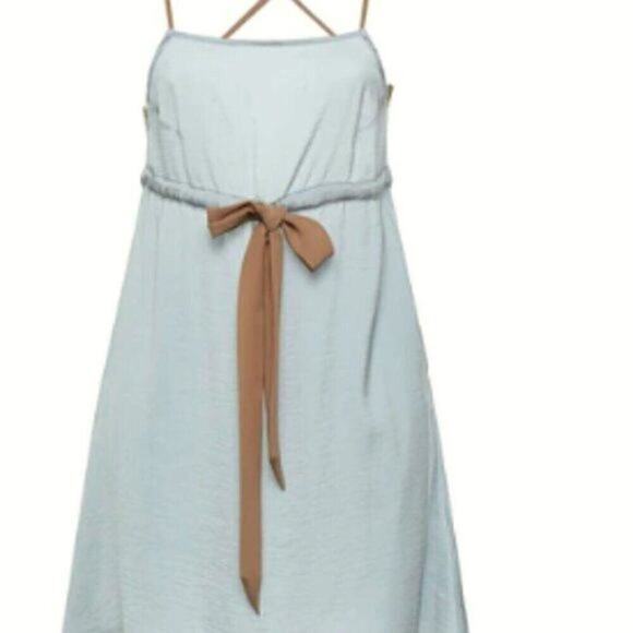 For Love and Lemons slip dress sky blue M - Picture 9 of 11